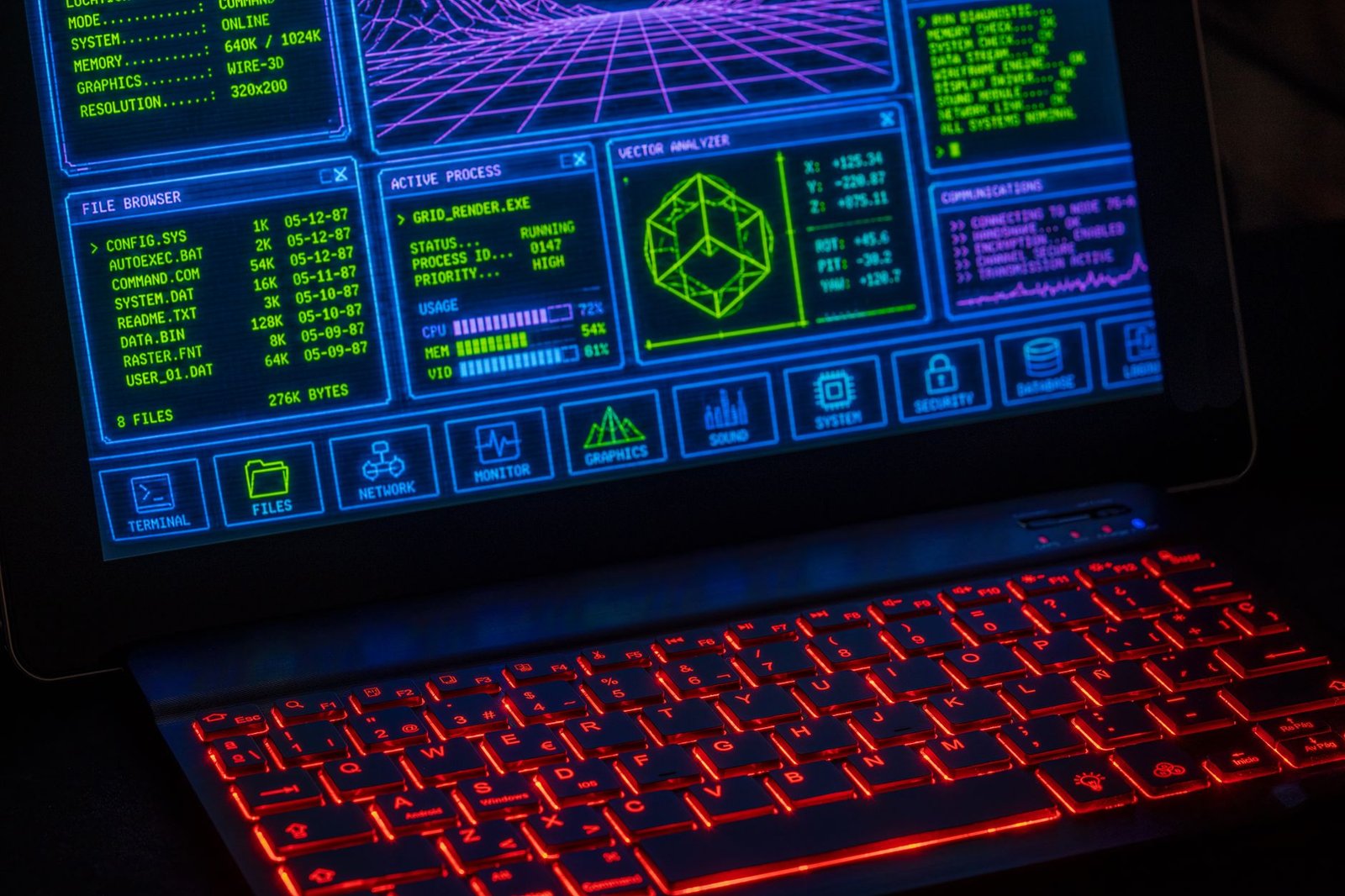 Identity systems console